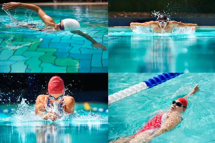 Môn bơi lội giúp tăng trưởng chiều cao